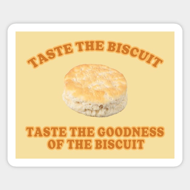 Taste the Biscuit Sticker by Friend Gate